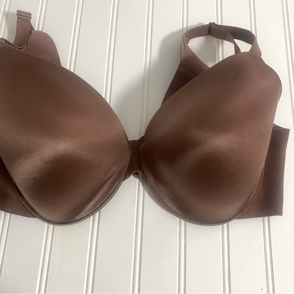 Soma Women’s Brown 40D Vanishing Back Full Coverage Plus Size Bra Comfort EUC - Picture 2 of 7